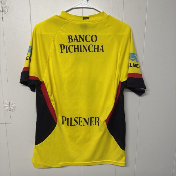 BARCELONA B.S.C ECUADOR PILSENER CERVEZA SOCCER JERSEY BANCO PICHINCHA MEN M GUC - Picture 9 of 9